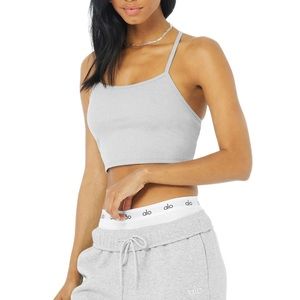ALOSOFT RIBBED CROP CALM TANK